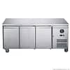 FED-X Stainless Steel Three Door Bench Freezer - XUB7F18S3V - KW Commercial Kitchen