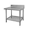 WBBD7-0600R/A All Stainless Steel Dishwasher Bench Right Outlet - KW Commercial Kitchen