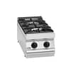 Fagor 700 Series 2 Burner Boiling Top - Natural Gas, Cast Iron Grates CG7-20H