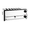 Rowlett Esprit 6 Slot Toaster Chrome with Elements & Sandwich Cage - KW Commercial Kitchen