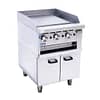 Gasmax Gas Griddle and Gas Toaster with Cabinet GGS-24 - KW Commercial Kitchen