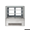 Bonvue counter top square glass cold food display - GN-660RT