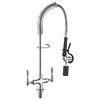 Sunmixer Mini Pre Rinse Unit with 180mm Riser and 560mm Hose T98001MN-1C - KW Commercial Kitchen