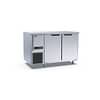 Thermaster Stainless Steel Double Door Workbench Fridge - TL1200TN - KW Commercial Kitchen