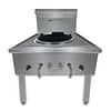 Gasmax Stainless Steel Waterless LPG Gas Single Wok - WW-1L - KW Commercial Kitchen