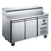 FED-X S/S Two Door Sandwich Counter - XSS7C13S2V - KW Commercial Kitchen