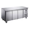 FED-X S/S Three Door Bench Freezer - XUB6F18S3V - KW Commercial Kitchen
