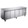 FED-X XUB7C22S4V Bench Fridge - Front View