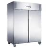 FED-X XURF1200SFV 1200L Upright Stainless Steel Double Door Freezer
