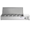 FED-X Salad Bench with Stainless Steel Lid - XVRX1500/380S - KW Commercial Kitchen