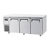 Turbo Air KUR18-3 (600) (HC) Elite Undercounter Fridge – 3 Doors, 600mm Deep - KW Commercial Kitchen