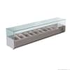 FED-X Flat Glass Salad Bench - XVRX2000/380 - KW Commercial Kitchen