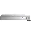 alt="FED-X XVRX1800-380S Salad Bench with Stainless Steel Lids"