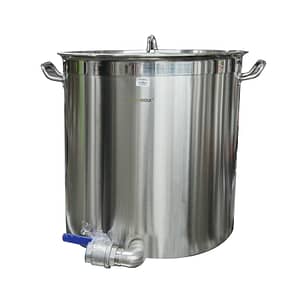 Industrial Stock Pot 600mm with Valve – Stainless Steel: Your Go-To for Volume Cooking