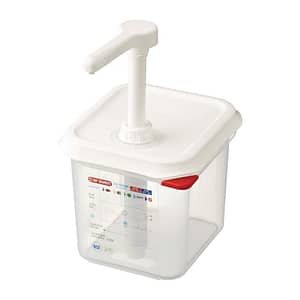 Araven Sauce Dispenser with Pump GN 1/6 2.6L – Portion Control Solution