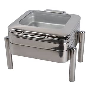 2NDs: Square Chafing Dish with Glass Lid KGJ406