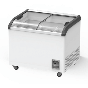 Thermaster SD-306K Glass Sliding Lid Freezer - 306L Capacity