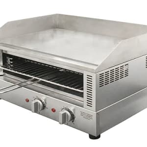 Woodson W.GDT65.20 Griddle Toaster - 8mm Plate with 6-Slice Toaster