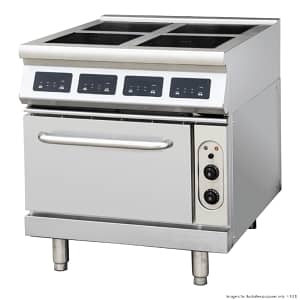ElectMax IC9-4B Induction 4 Burner Cooker & Convection Oven