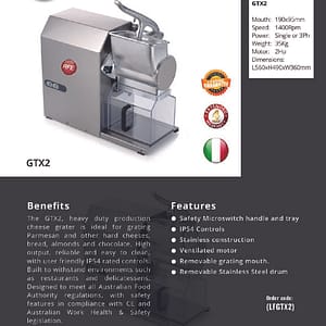 RFE Australia GTX2 Heavy Duty Cheese Grater