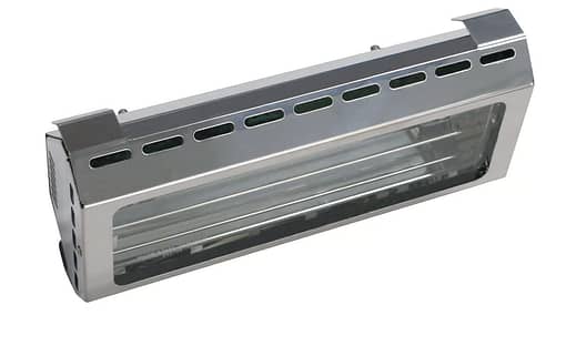 Roband HL24C Commercial Heat Lamp with Cover - 1000W Stainless Steel Food Warmer