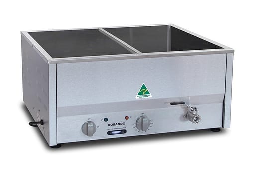 Roband BM4T Hot Bain Marie With Thermostat Control, 4 x 1/2 size, No Pans