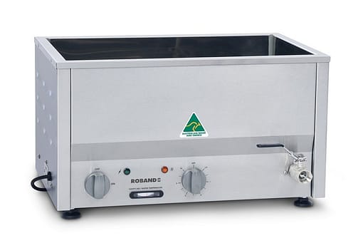 Roband BM2 Hot Countertop Bain Marie - Fits 2 x 1/2 GN Pans, No Pans