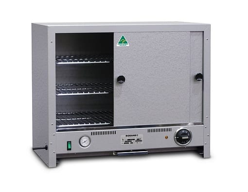 Roband 83DT Hammertone Pie Warmer with Sliding Door – 40 Pies Capacity