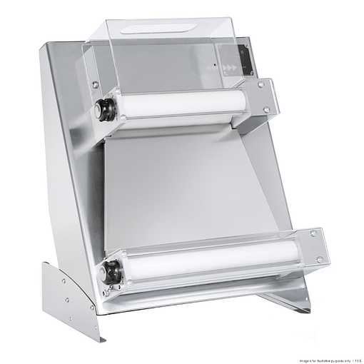 Prismafood DSA500RP Elite Series Pizza Dough Roller in Operation