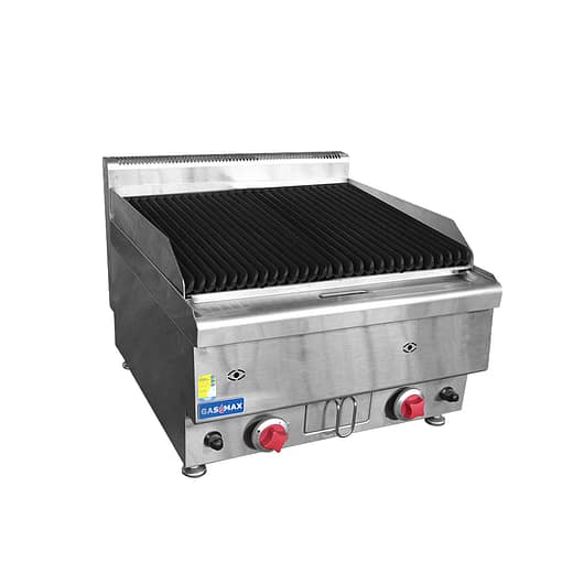 GASMAX Benchtop 2 LPG Burner Chargrill - JUS-TRH60LPG