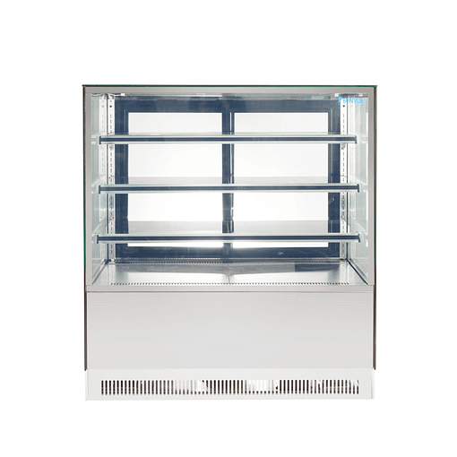 Bonvue GAN-1200RF3 Cake Display Fridge – 3 Shelves with LED Lighting