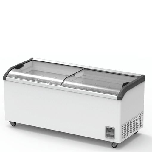 Thermaster Glass Sliding Lid Freezer - 666L for Commercial Use
