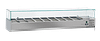 Anvil VRX2000 Refrigerated Glass Canopy Unit with 9×1/3 GN Pan Capacity and Digital Thermostat