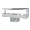 Woodson WR.CFSQ26 Cold Food Display – 6 Module Square Glass Showcase