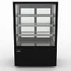 AG Equipment 900mm 4-Layer Food Display Fridge – LED Cake Showcase with Fog-Free Glass
