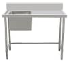 Kitchen Knock 620333 Stainless Steel Single Sink Bench 1200x700mm – Ideal for Commercial Kitchens