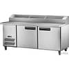 2NDs: Thermaster two door DELUXE Pizza Prep Bench PPB/15-VIC434 - KW Commercial Kitchen