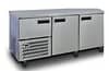 Anvil UBS6180(H) 2½-Door Slimline Under Bar Fridge – 480L, Stainless Steel