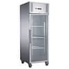 2NDs: FED-X S/S Full Glass Door Upright Freezer XURF600G1V-VIC467 - KW Commercial Kitchen