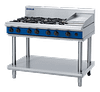 Blue Seal G518C-LS – 1200mm Gas Cooktop with 6 Burners and Griddle
