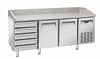 Saltas MPB0026 Marble Top Pizza Fridge with 430L Capacity – Ideal for Pizzerias & Commercial Kitchens
