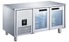Glacian BCG71815 2 Door Glass Fridge with Monoblock Cooling & 416L Capacity