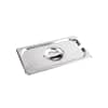 Kitchen Knock Stainless Steel GN 1/3 Notched Lid – Pack of 6 for Commercial Use