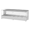 Woodson W.HFSQ26 6 Module Hot Food Display – Square Glass