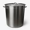Kitchen Knock 490002 270L Heavy-Duty Stock Pot Ø700mm – 304 Stainless Steel, Induction & Gas Compatible