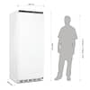 Polar C-Series 600L Upright Freezer - Sleek White