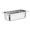 Vogue Heavy Duty Stainless Steel Gastronorm Tray 1/3 100mm - CU514
