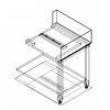 Fagor E-90D Stainless Steel Corner Bench for Commercial Kitchens