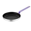 Hygiplas Non Stick Teflon Aluminium Frying Pan with Purple Handle 200mm (FB476)