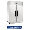 Polar G-Series Gastro Upright Fridge 2 Door St/St - 1200Ltr 42.4cuft Ventilated